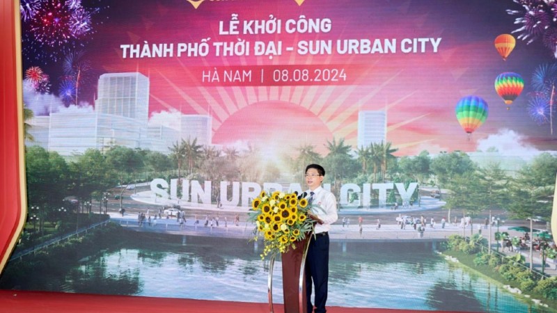 Sun Group khởi công dự án 35.000 tỷ đồng tại Hà Nam