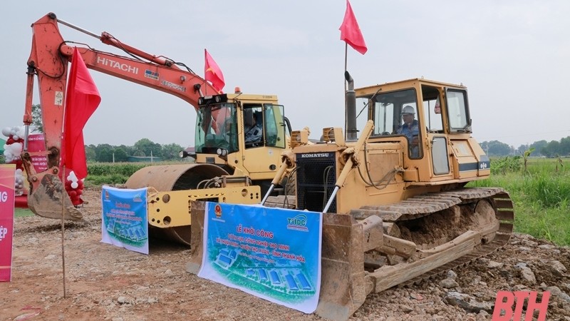 Khởi công dự án Cụm công nghiệp Thọ Minh