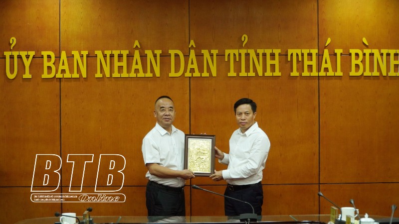 UBND tỉnh tiếp, làm việc với Hiệp hội Ngành nội thất Trung Quốc