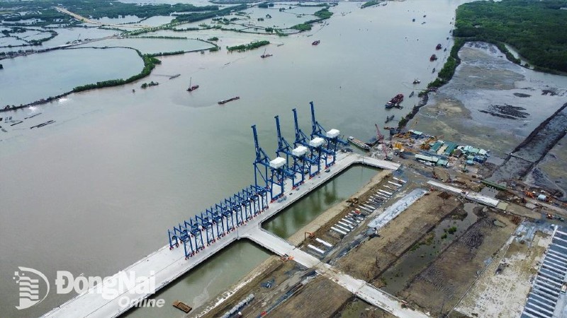 Hình ảnh cảng Phước An ở Đồng Nai sắp đi vào khai thác