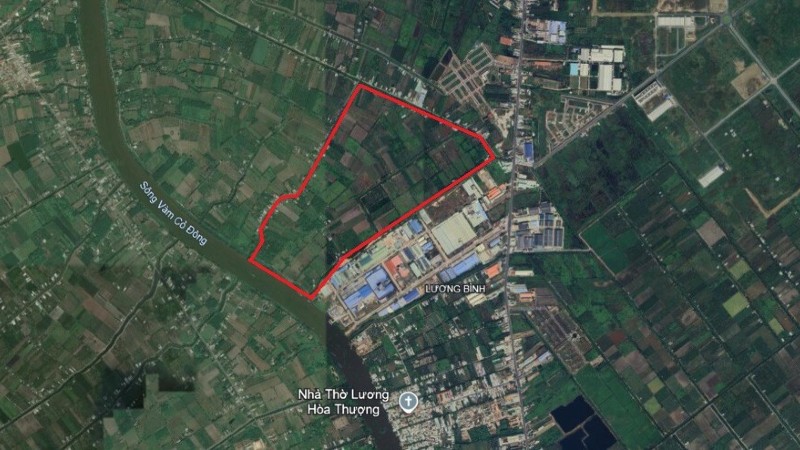 Cận cảnh nơi quy hoạch khu công nghiệp Thịnh Phát mở rộng gần 1.500 tỷ đồng tại Bến Lức, Long An