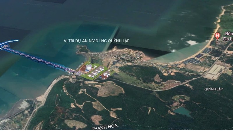 Nghệ An xác định vị trí khu đất thực hiện dự án Nhà máy LNG hơn 2 tỷ USD