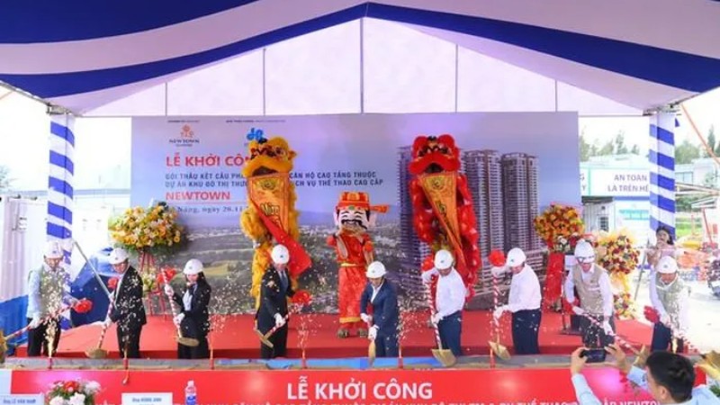 Xây dựng Hòa Bình khởi công dự án gần 1.000 tỷ đồng tại Đà Nẵng
