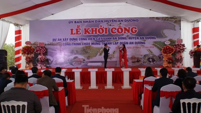 Hải Phòng khởi công dự án công viên đô thị 256 tỷ đồng