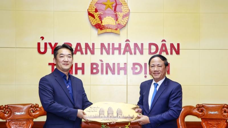Doanh nghiệp Hàn Quốc muốn xây dựng khu công nghiệp 500 ha tại Bình Định