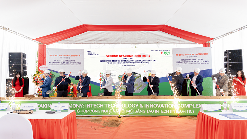 INTECH Group khởi công tổ hợp công nghệ và đổi mới sáng tạo tại Bắc Ninh
