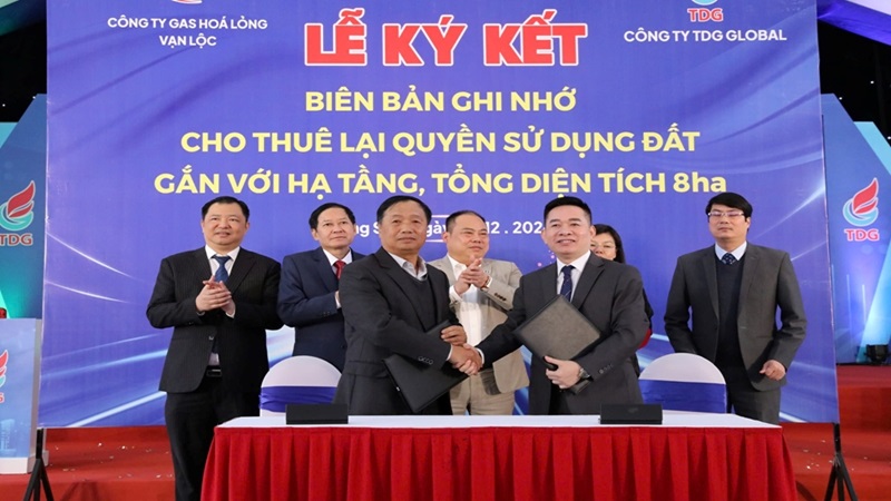 TDG Global: Khởi công Dự án cụm công nghiệp Bắc Sơn 2￼