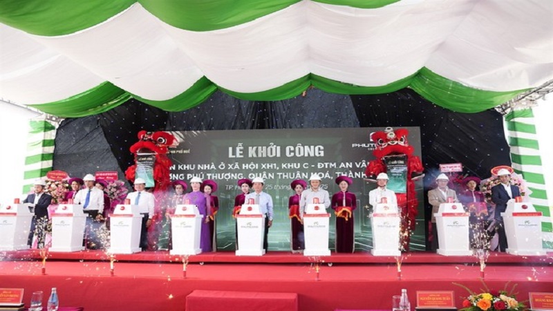 Thành phố Huế khởi công dự án nhà ở xã hội 842 tỷ đồng