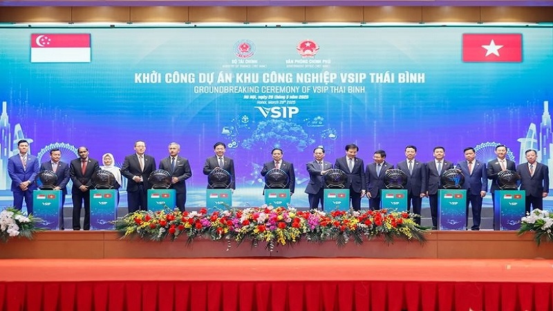 Khu công nghiệp gần 5.000 tỷ tại Thái Bình chính thức khởi công