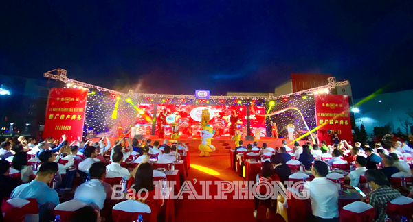 Khánh thành nhà máy của Công ty TNHH Công nghệ vật liệu mới HMT Hải Phòng