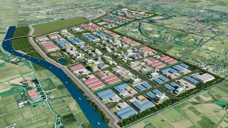 Hải Phòng khởi công xây dựng khu công nghiệp Tiên Thanh