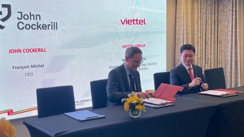 John Cockerill hợp tác với Việt Nam phát triển dự án hydro xanh và chuỗi cung ứng