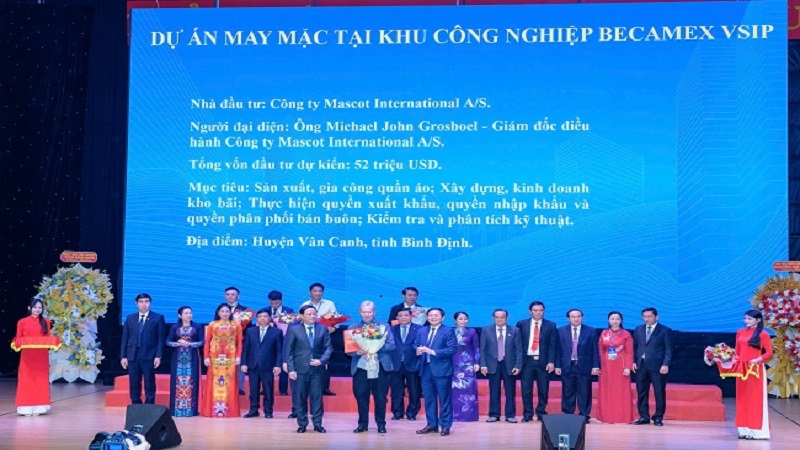 Công ty Đan Mạch rót gần 1.300 tỷ xây nhà máy dệt may tại Bình Định