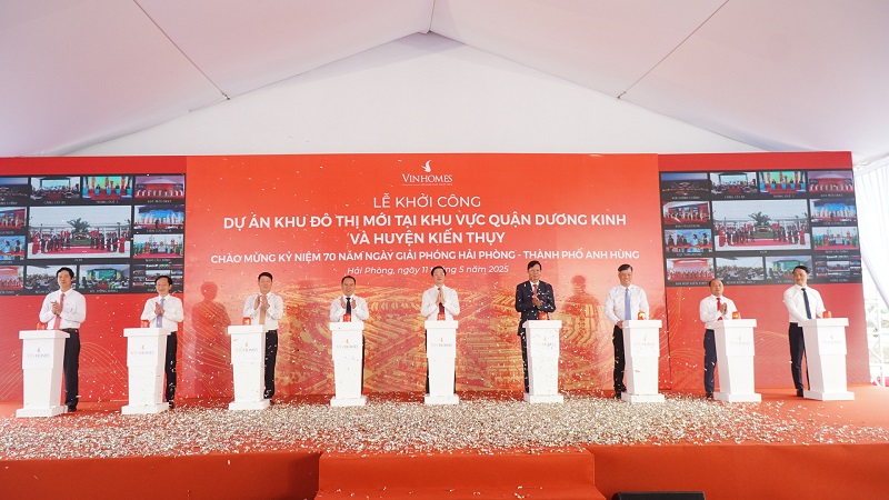 Vingroup (VIC) khởi công đại đô thị hơn 23.000 tỷ tại thành phố lớn thứ 2 miền Bắc Việt Nam