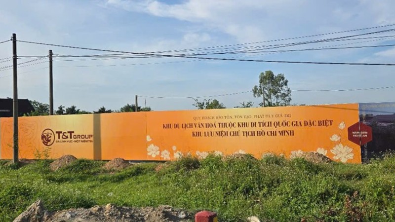 Tập đoàn T&T nhà bầu Hiển rục rịch khởi động Dự án Khu du lịch Văn hóa tại Nam Đàn, Nghệ An