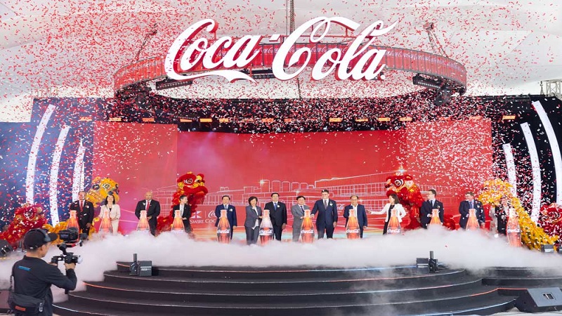 Coca-Cola khánh thành nhà máy sản xuất lớn nhất tại Việt Nam, vốn đầu tư 136 triệu USD