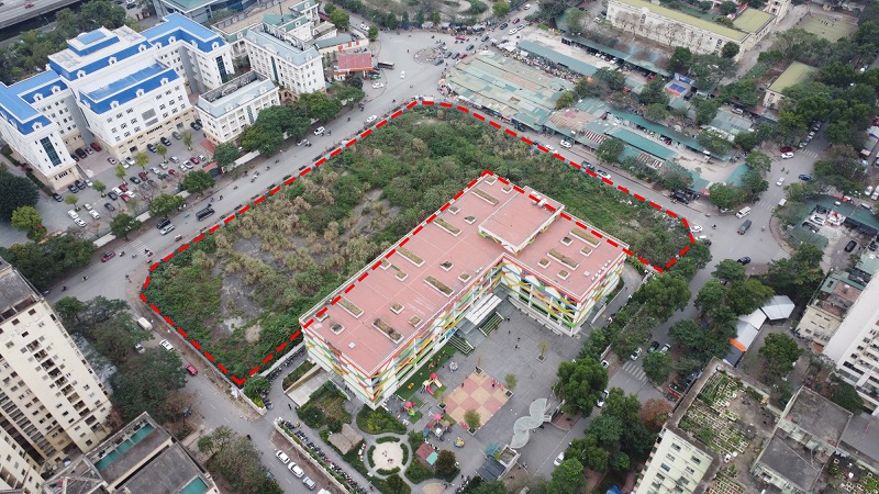 Những lô đất trong khu đô thị Nam Trung Yên được quy hoạch cho các dự án của TD Group