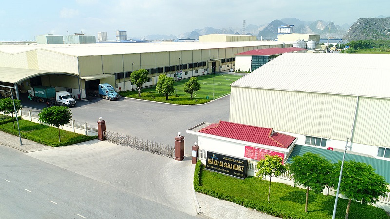 Casablanca Việt Nam nâng vốn nhà máy đá thạch anh lên gần 2 ngàn tỷ, bổ sung nhập khẩu phế liệu kính