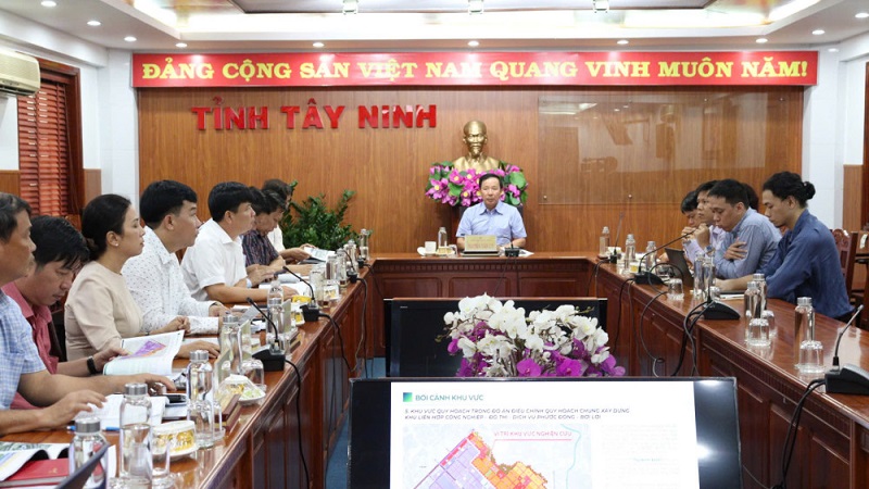 Một xã của Tây Ninh được đề xuất phát triển Khu công nghiệp công nghệ cao và đô thị xanh 400ha