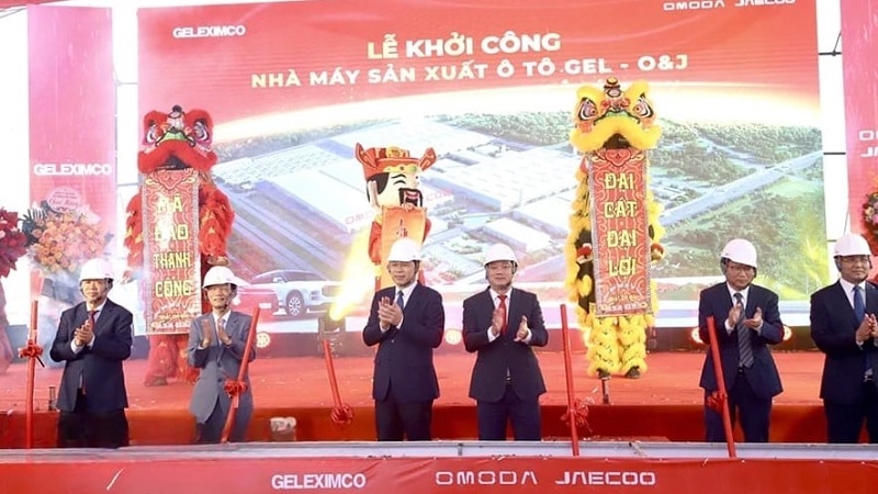 Hưng Yên khởi công Nhà máy sản xuất ô-tô GEL-O&J vốn đầu tư 319 triệu USD