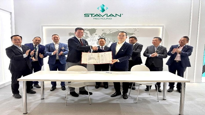 Bước tiến quan trọng trong dự án tổ hợp tái chế Stavian tại Thanh Hóa