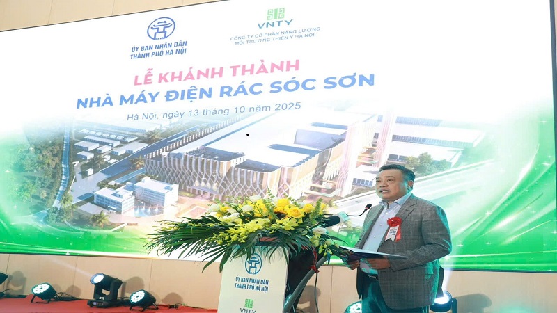 Chính thức khánh thành nhà máy biến rác thành nguồn năng lượng sạch lớn thứ 2 thế giới tại Việt Nam