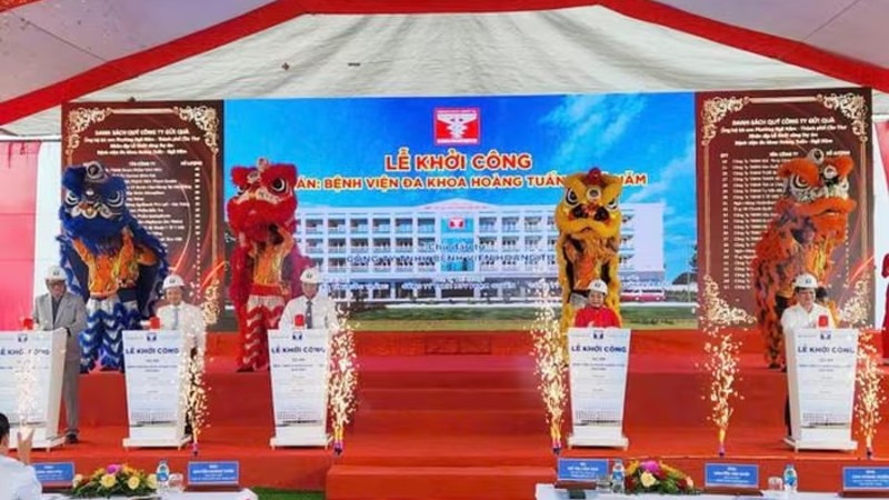 Cần Thơ: Khởi công Bệnh viện Hoàng Tuấn – Ngã Năm trị giá 150 tỷ đồng