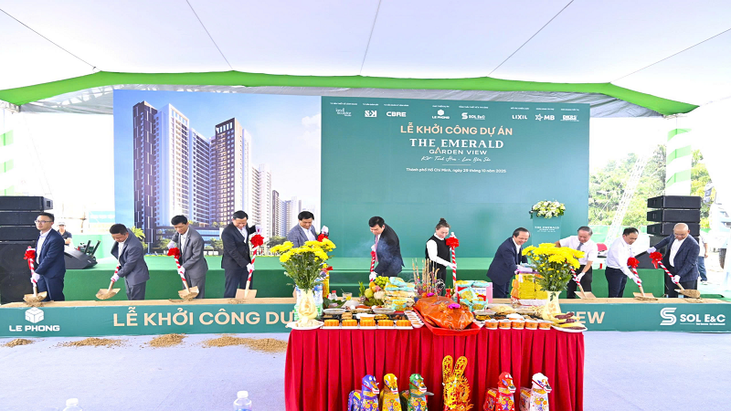 Chính Thức Khởi Công Dự Án The Emerald Garden View
