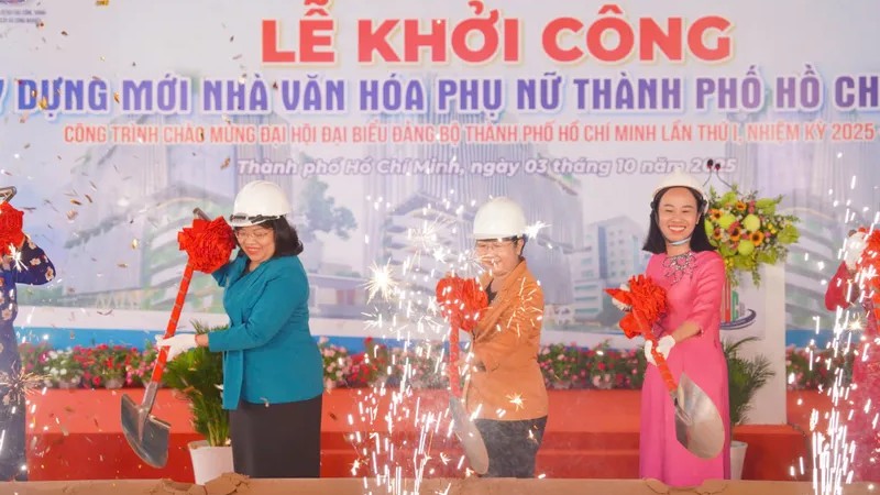 Khởi công xây mới Nhà Văn hóa Phụ nữ TP.HCM