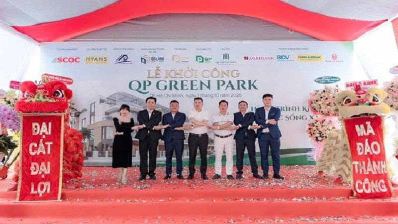 Lễ khởi công QP Green Park: Hành trình khởi tạo cuộc sống xanh