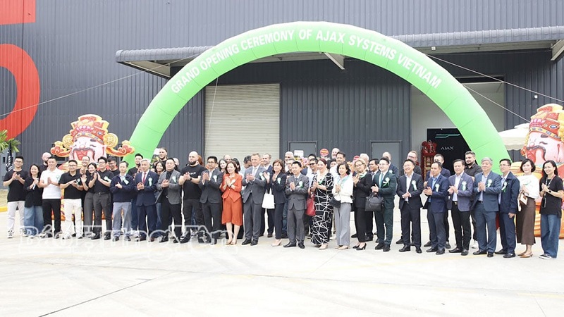 Khánh thành Nhà máy Ajax Systems Việt Nam