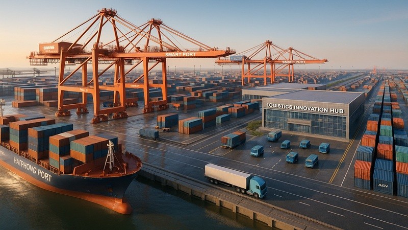 Hải Phòng sắp có siêu tổ hợp cảng – logistics 14,2 tỷ USD, quy mô 4.300 ha