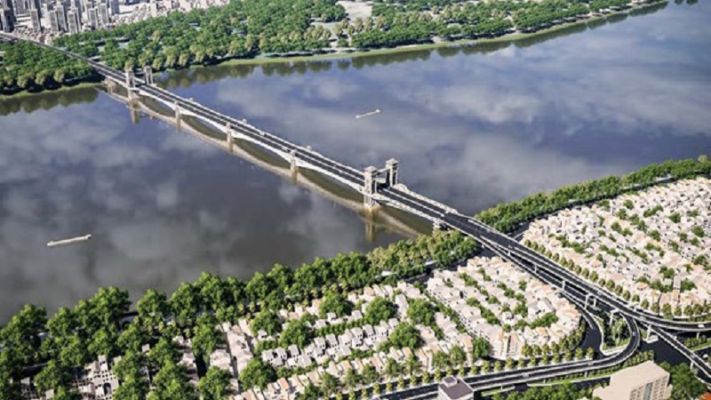 Hà Nội tăng vốn đầu tư cầu Trần Hưng Đạo