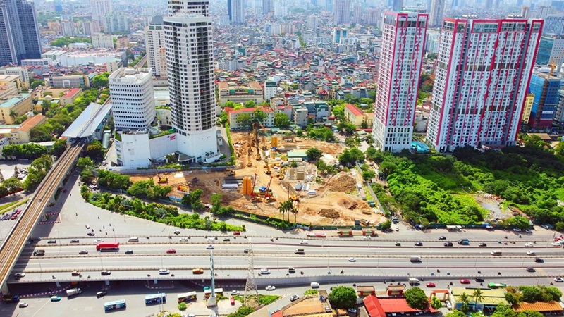 Loạt dự án ở Cầu Giấy được tái khởi động