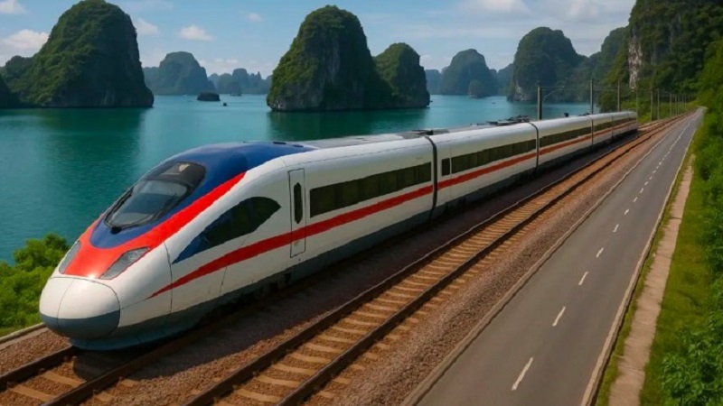 Chốt ngày khởi công siêu dự án đường sắt tốc độ cao 350km/h của Vingroup (VIC)