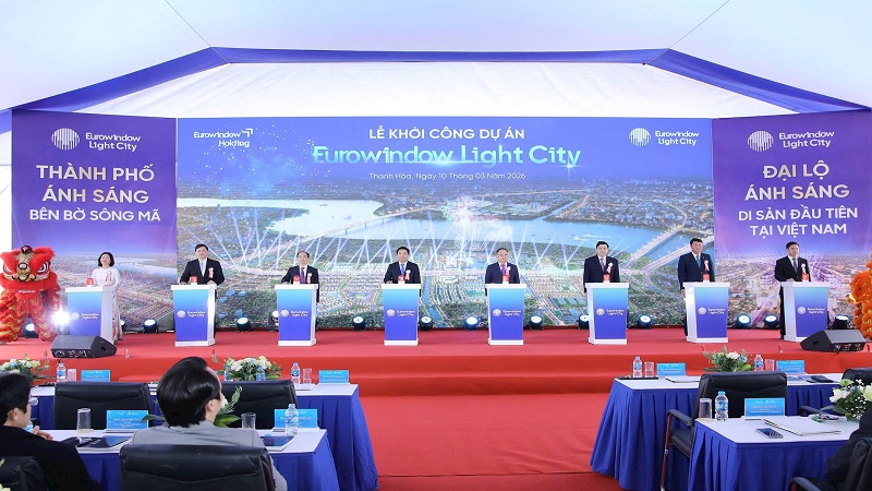 Khởi công siêu đô thị 13 ngàn tỉ đồng bên bờ sông Mã