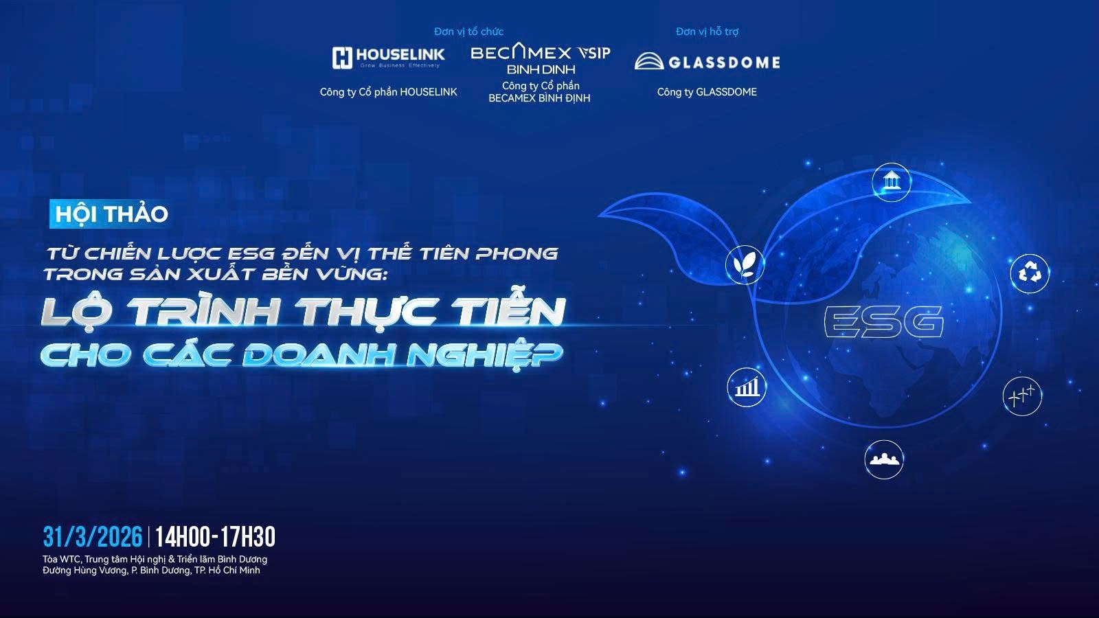 Hội thảo chiến lược ESG – Cơ hội vàng cho doanh nghiệp sản xuất