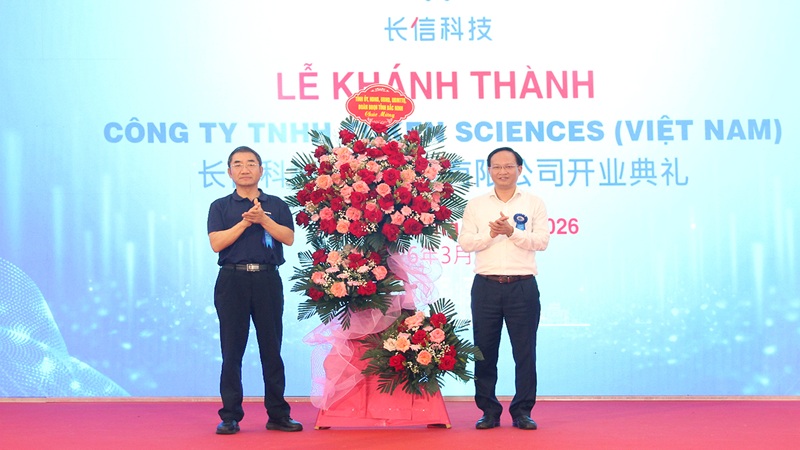 Nhà máy sản xuất thiết bị điện tử 27 triệu USD chính thức hoạt động tại Bắc Ninh