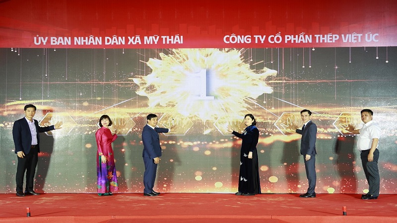 Khởi công Dự án đầu tư xây dựng và kinh doanh kết cấu hạ tầng Khu công nghiệp Mỹ Thái