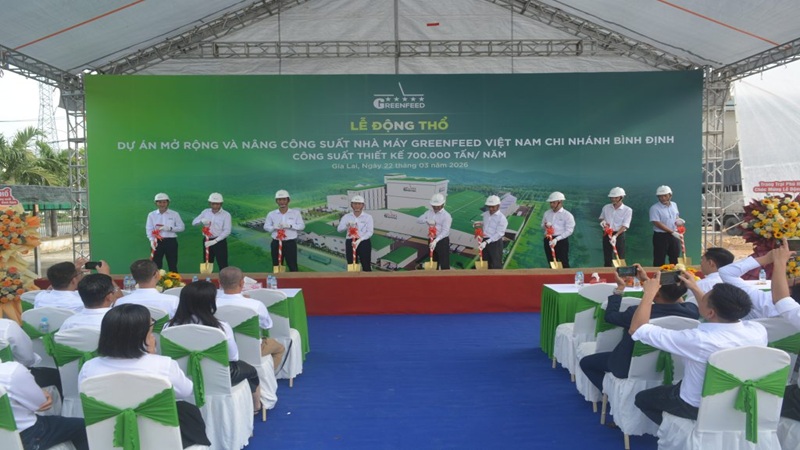 GREENFEED tăng tốc đầu tư, khởi công mở rộng nhà máy Bình Định giữa đà tăng trưởng cao