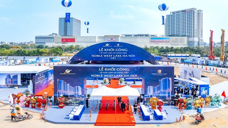 Sunshine Group khởi công siêu dự án với 12 toà tháp căn hộ hàng hiệu quy mô lớn bậc nhất Việt Nam trên “đất vàng” Ciputra