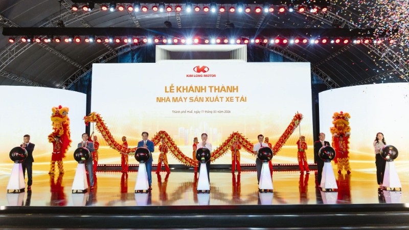 Kim Long Motor khánh thành nhà máy sản xuất xe tải