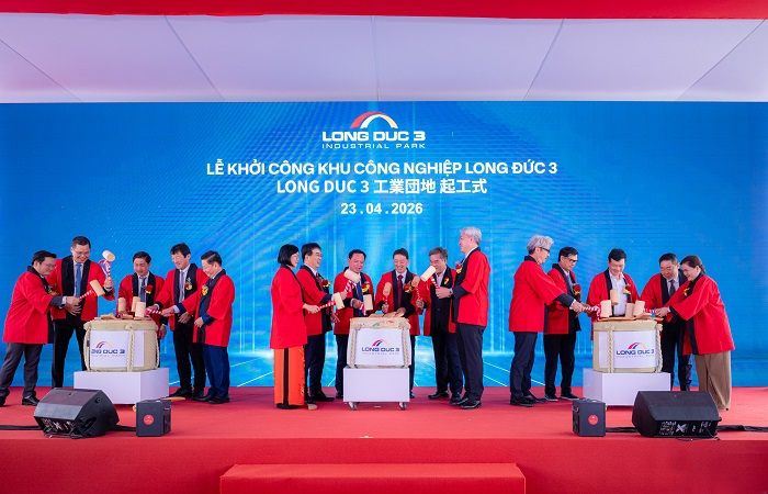Khởi công dự án Khu công nghiệp Long Đức 3 tại tỉnh Đồng Nai
