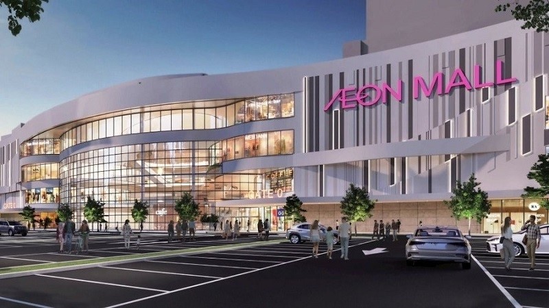 Trung tâm thương mại AEON MALL 4.100 tỷ lớn bậc nhất Bắc Trung Bộ dần thành hình