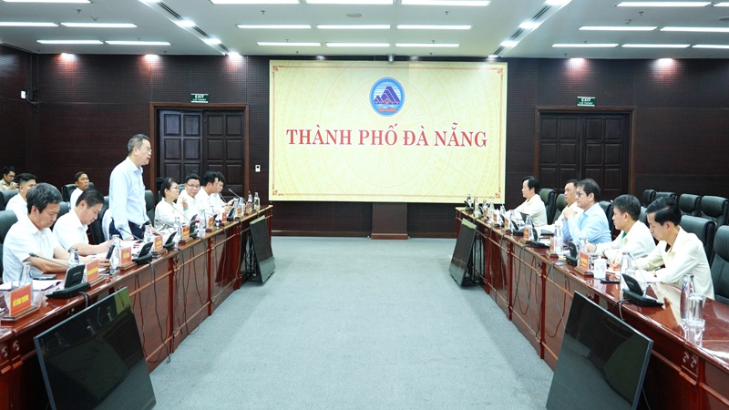 Chủ tịch UBND thành phố Nguyễn Mạnh Hùng làm việc với Tập đoàn THACO