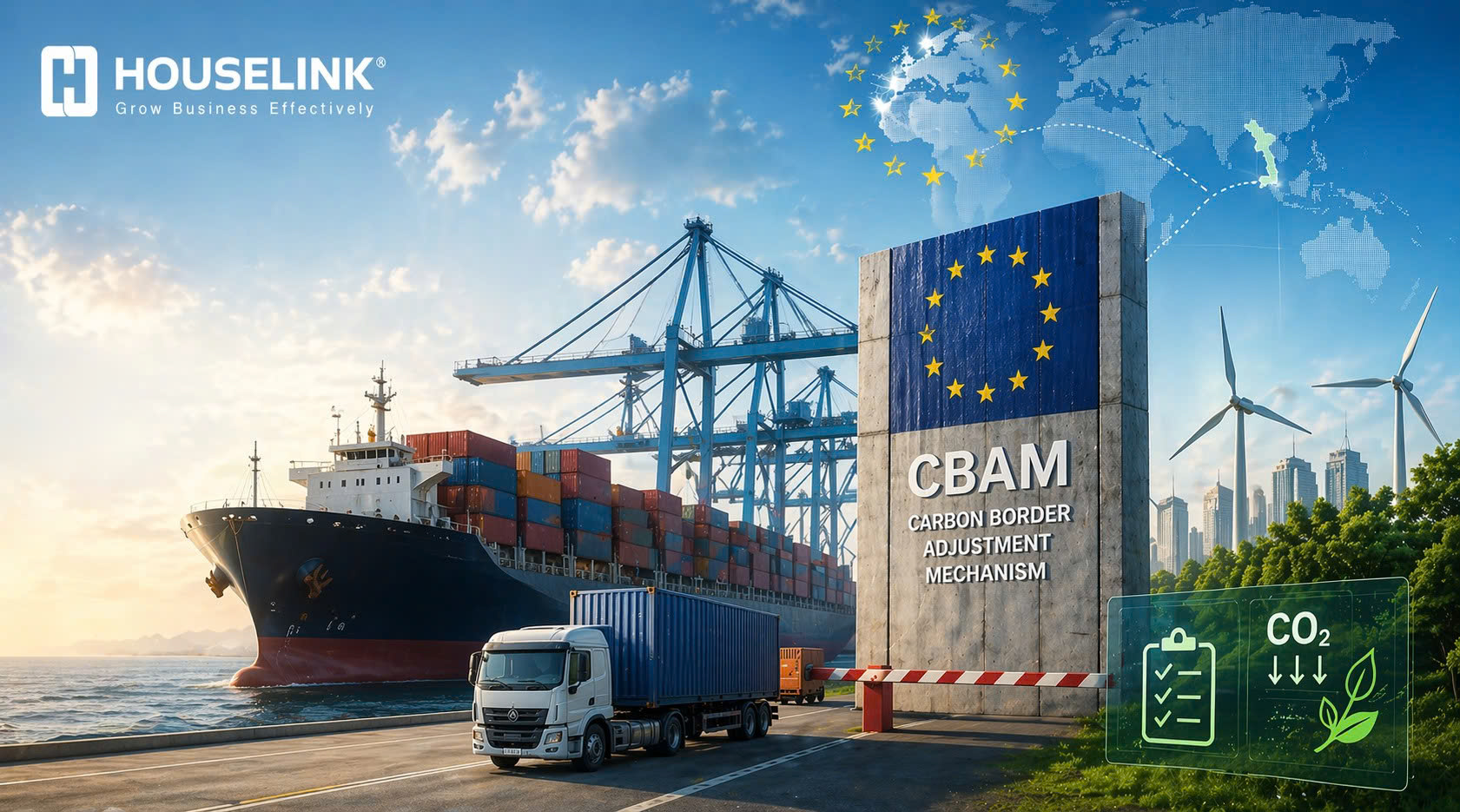 Bức tường Carbon Mới Của EU: Việt Nam trước ngưỡng cửa của CBAM – Cơ hội hay nguy cơ mất thị trường EU?