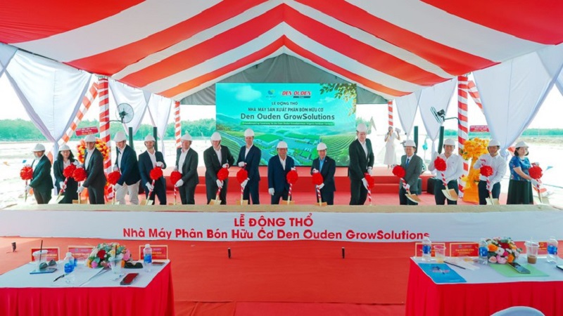 Động thổ nhà máy phân bón hữu cơ tại Tây Ninh có công suất 70.000 tấn mỗi năm