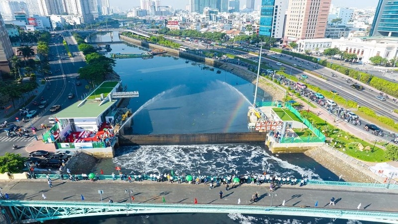 Việt Nam sắp đưa vào vận hành siêu dự án chống ngập 10.000 tỷ, cứu cánh cho thành phố giàu có nhất cả nước