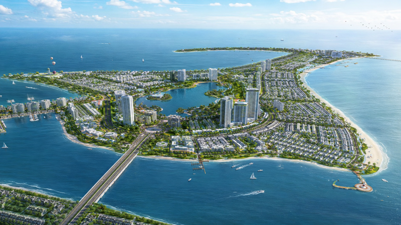Việt Nam sắp có thêm khu đô thị lấn biển, tọa lạc tại phường đông dân nhất cả nước