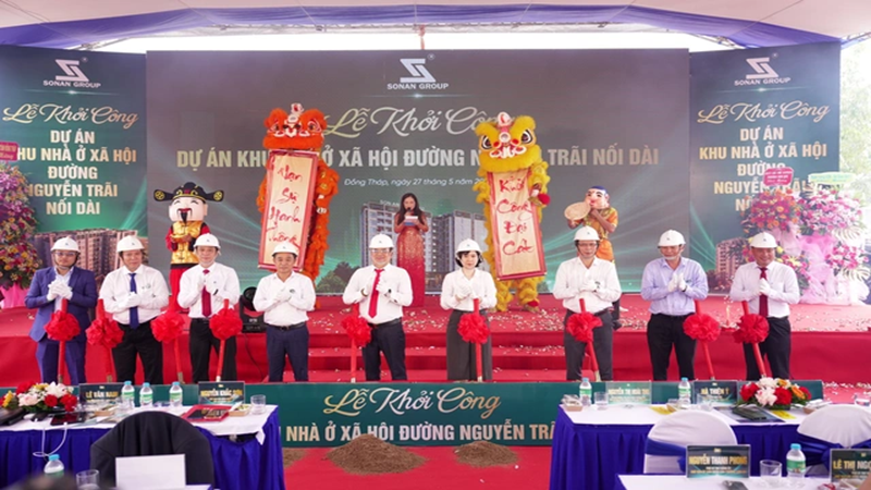 Lễ khởi công dự án khu nhà ở xã hội đường Nguyễn Trãi nối dài